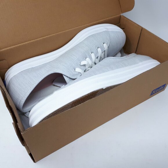 Keds Triple Kick Chambray Gray Casual Platform Shoe Sneaker Womens 11 US WF65052 - Picture 12 of 12